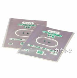 牧包装 OPP防曇袋 FG #20 無地/プラマーク入 FG10号 穴有 [10000枚入][180×270]