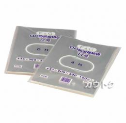 牧包装 OPP防曇袋 FG #25 無地/プラマーク入 FG13号 穴有 [5000枚入][260×380]