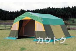 小川キャンパル 6人用 常設用テント・HG6(ロッジ形・鉄骨組立式)