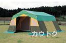 小川キャンパル 6人用 常設用テント・HG6(ロッジ形・鉄骨組立式)