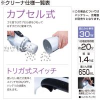 マキタ コードレス掃除機 充電式クリーナー CL180FDZW 【掃除機本体のみ/バッテリ・充電器別売】