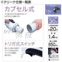 マキタ 純正 コードレス掃除機 充電式クリーナー CL180FDRFW