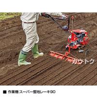 ホンダ 管理機 F402・F401・F501用 スーパー整地レーキ90 No11217【耕耘機 耕運機 耕うん機 アタッチメント 管理機 作業機】