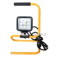 鯛勝産業 18W LED投光器 コード二芯2.5M付 床置スタンド式 TKO-181