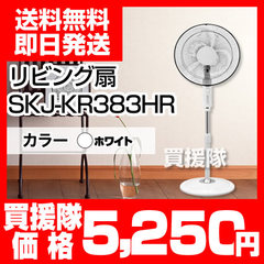 エスケイジャパン ハイリビング扇（フルリモコン） SKJ-KR383HR-WT
