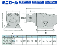 工進 ミニカール チタンボロンタイプ RN-2024H