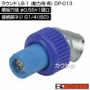 工進 ラウンド LB-1 (動力用・青) DP-013 [噴板穴径φ0.55×1頭口]