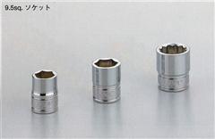 [KTC工具] 9.5sq.ソケット(六角)B3-12、12W