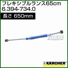 ケルヒャー 高圧洗浄機用 フレキシブルランス 65cm (650mm) 6.394-734.0