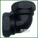 株式会社イリテック 樹脂継手 エルボ(F×F)1 1/2×1 1/2 KL-40
