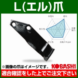 コバシ L爪 セット C2410 フランジタイプ 4222S [44本]