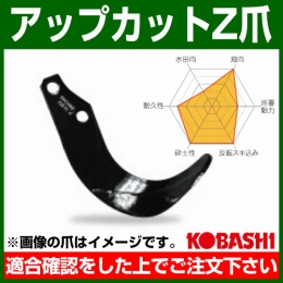 コバシ アップカットゼット爪 (内張) セット UB2611Z フランジタイプ 6905S [44本]