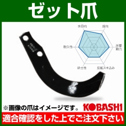コバシ ゼット爪 (内張) セット A2396 フランジタイプ 6967S [54本]