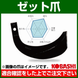 コバシ ゼット爪 (内張) セット ZD11-35/ZD31-35 ホルダータイプ 5902S [68本]