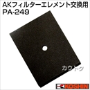 工進 浄化槽ブロアー用パーツ AKフィルターエレメント PA-249