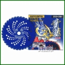 三陽金属 草刈機用チップソー 龍シリーズ 青龍 [ブルーメッキ][外径230mm×刃数36P] 0031