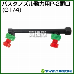 ヤマホ工業 バスタノズル動力用P-2頭口 (G1/4) 473035